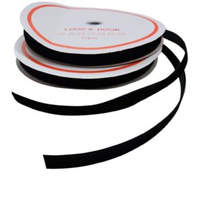 Klittenband 20 MM Zwart