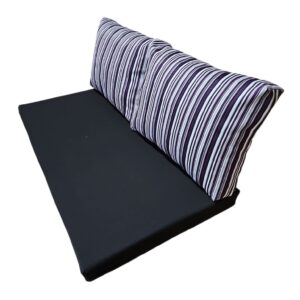 longebank 120 cm Black Stripe Bray