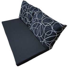 longebank 120 cm Zwart Laytown