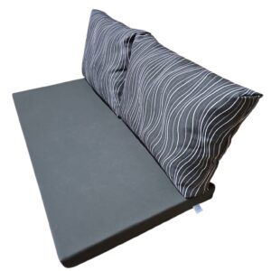 longebank 120 cm Antraciet Lefaga