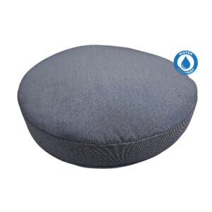 Rond kussen Berlin Navy