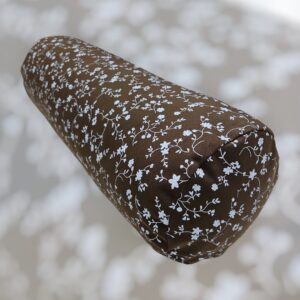 Rolkussen Bloem Bruin