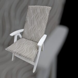 Tuinstoelkussen Lefaga Taupe White