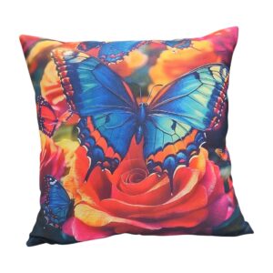 Sierkussen Geprint Vlinder 1