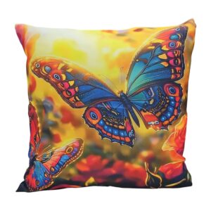 Sierkussen Geprint Vlinder 3