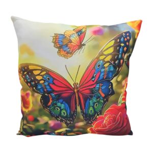 Sierkussen Geprint Vlinder 4