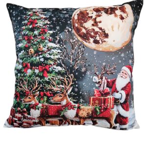 Sierkussen Geprint Kerst 4