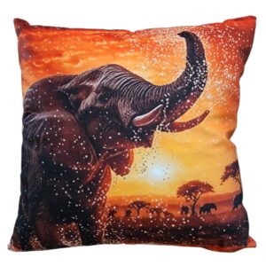 Sierkussen Geprint Olifant 2