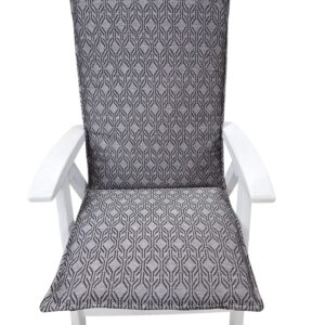 Tuinstoelkussen Southbeach Ash Grey/Black