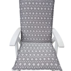 Tuinstoelkussen Southbeach White/Black