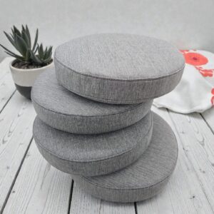 Rond kussen southend 161 grey