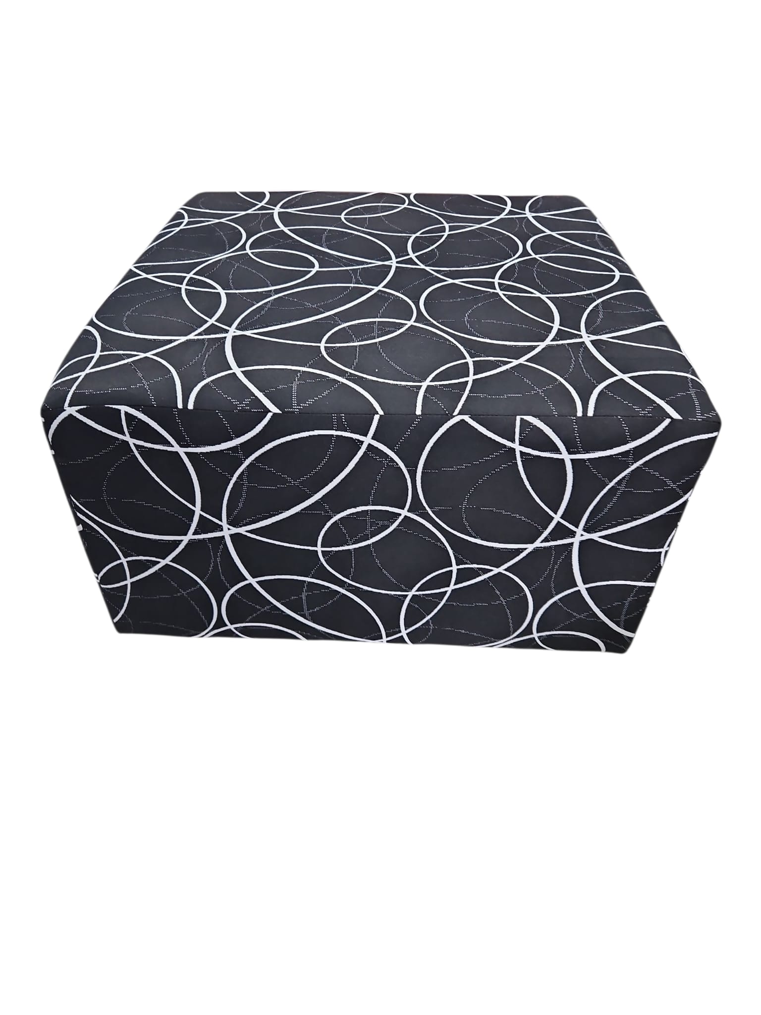 Hocker Laytown zwart 3 Hocker Laytown zwart - Afbeelding 3