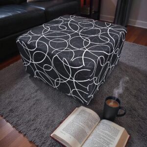 Hocker Laytown zwart