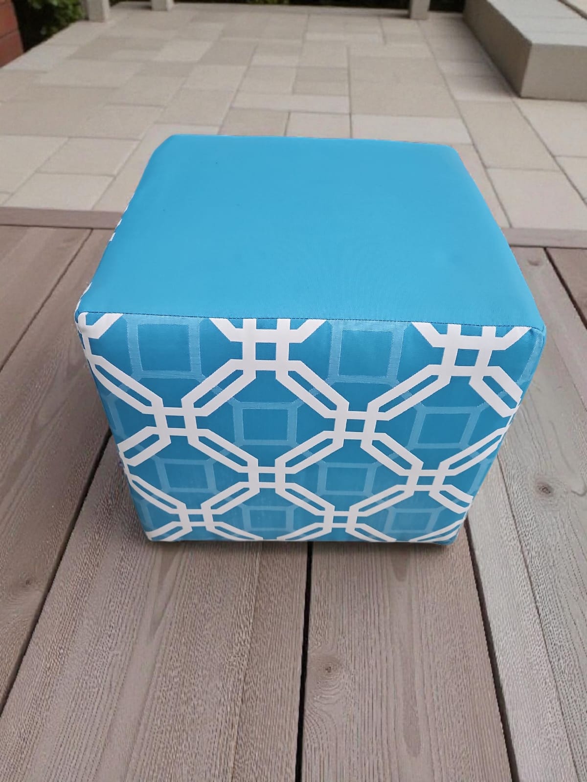 Hocker Natadola Aqua 2 Hocker Natadola Aqua - Afbeelding 2