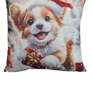 Sierkussen Geprint Kerst 18