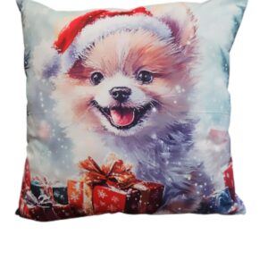 Sierkussen Geprint Kerst 17