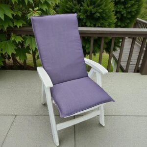 Tuinstoelkussen Moby Paars