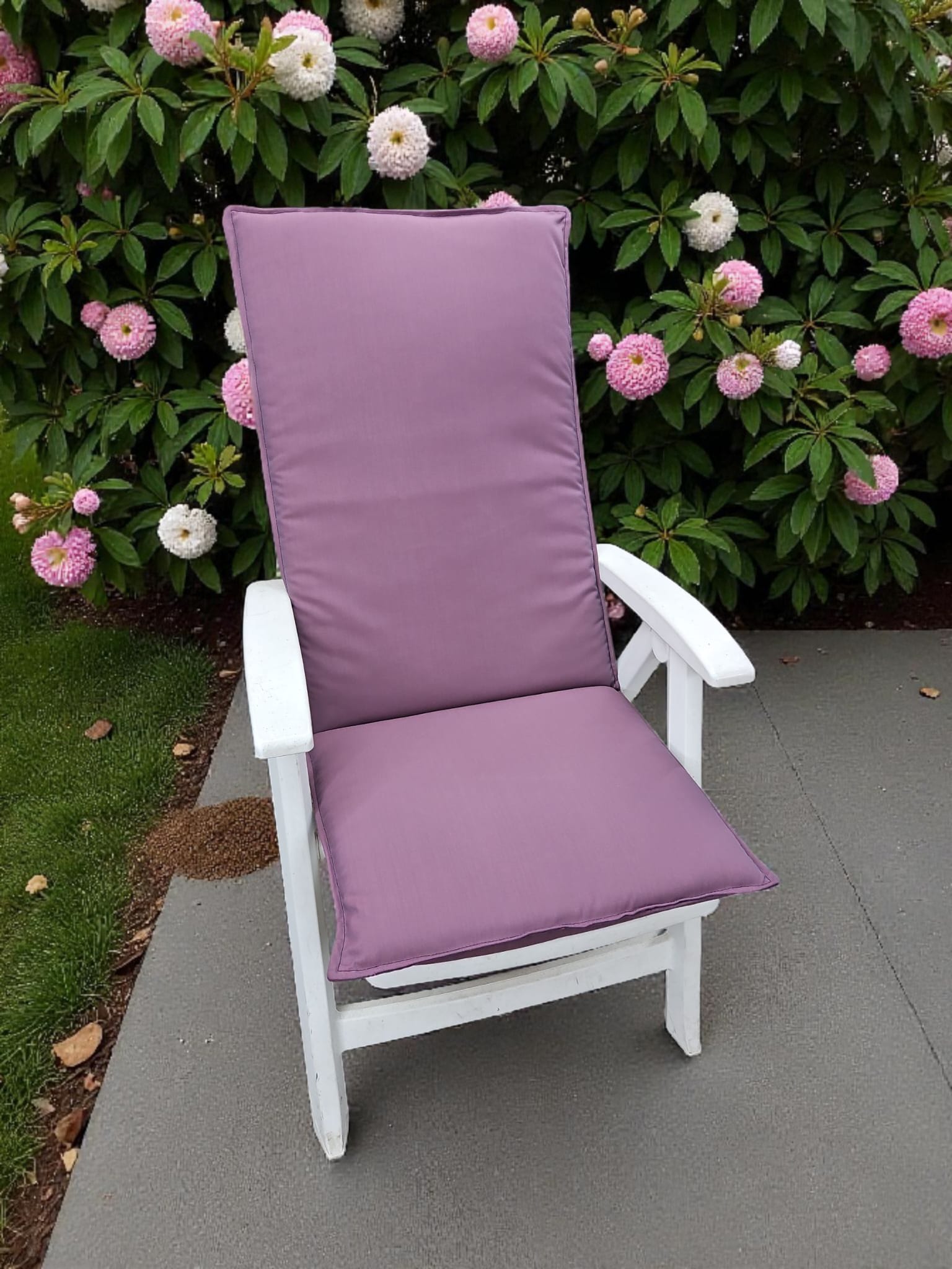 Tuinstoelkussen Wicky Paars 1 Tuinstoelkussen Wicky Paars