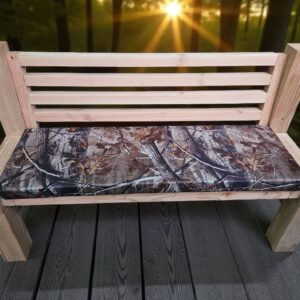 tuinbankkussen 120 x 40 x 6 Camouflage