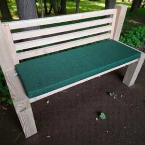 tuinbankkussen 120 x 40 x 6 Southend Dark Green