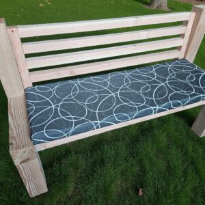 Tuinbankkussen 120 x 40 x 6 Laytown Antraciet