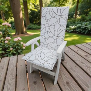 Tuinstoelkussen Lyatown White Taupe