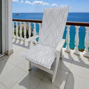 Tuinstoelkussen Lefaga White Taupe