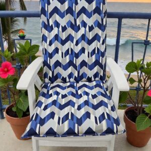 Tuinstoelkussen Wave Blauw