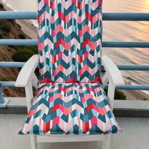 Tuinstoelkussen Wave Rood/Groen