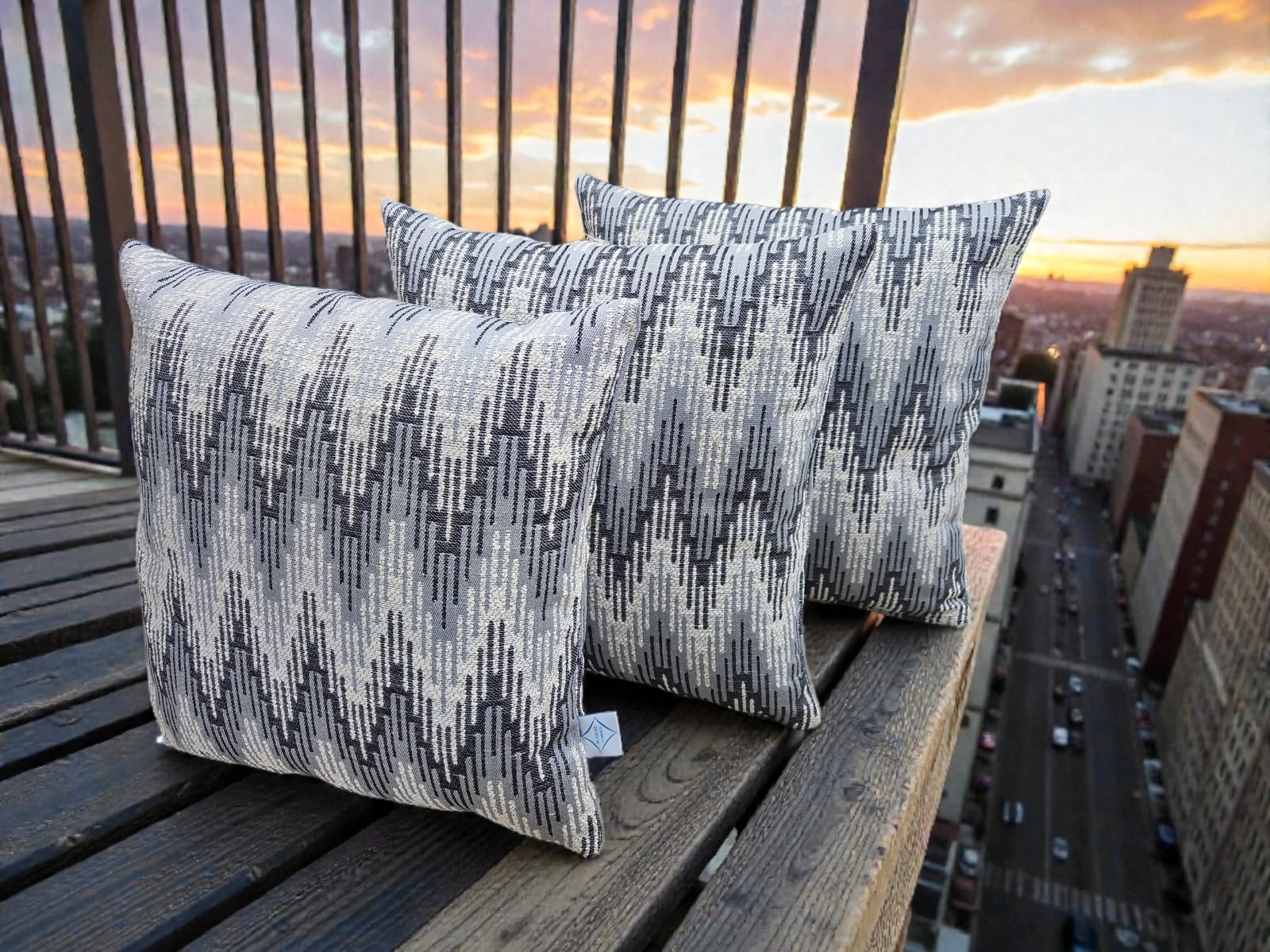 Zigzag Grey Waterafstotend 3 Zigzag Grey Waterafstotend - Afbeelding 3